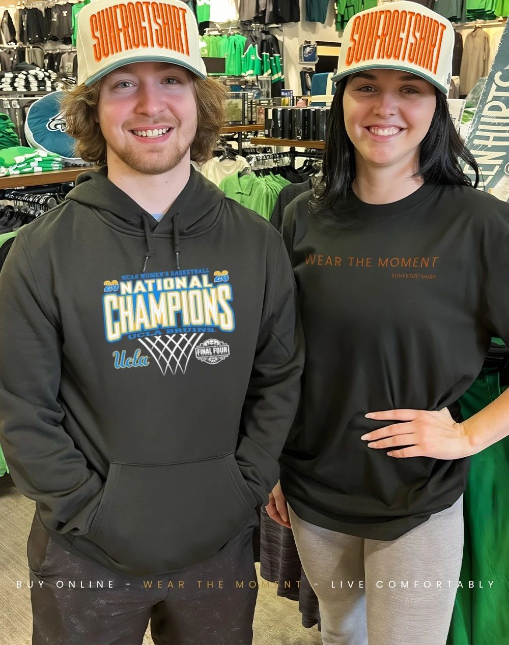 UCLA Bruins 2026 NCAA Women’s Basketball National Champions Bracket shirt