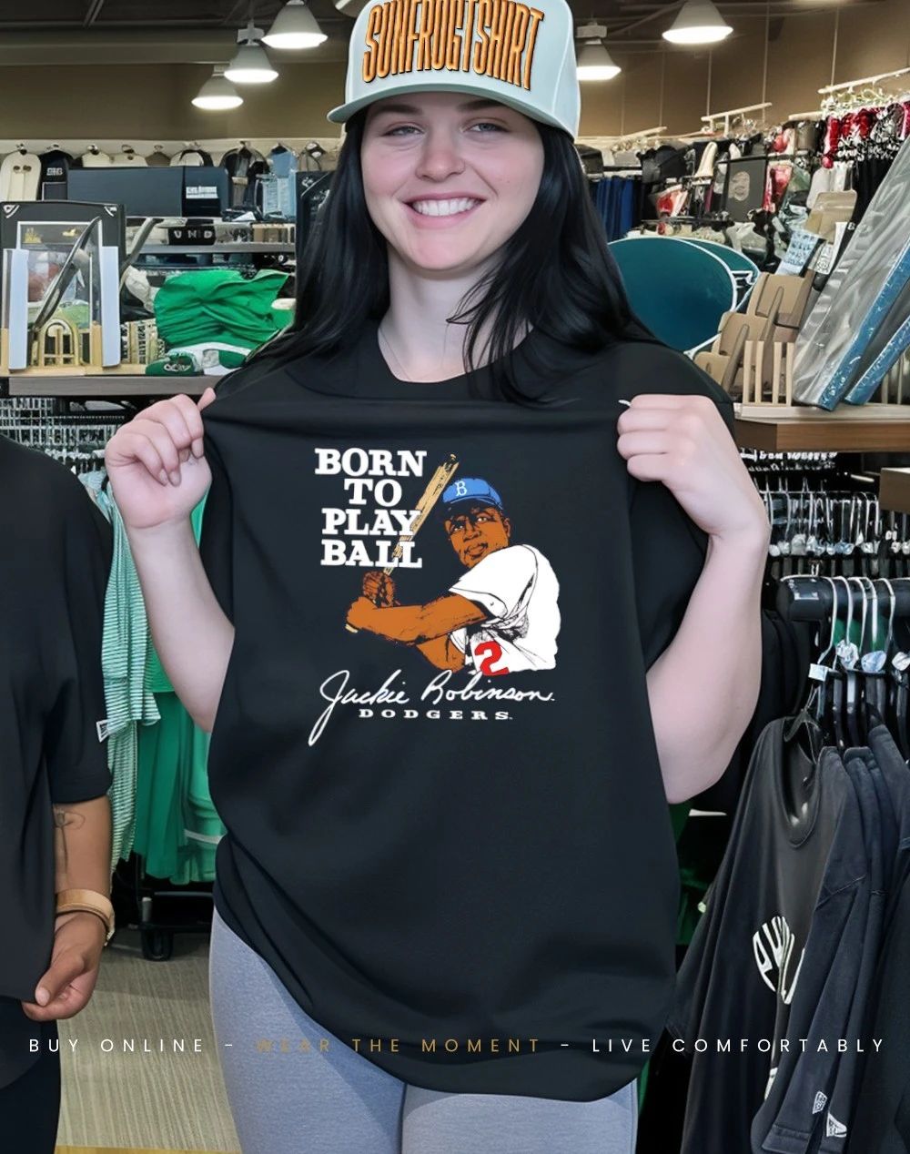 Brooklyn Dodgers Jackie Robinson Born To Play Ball signature shirt