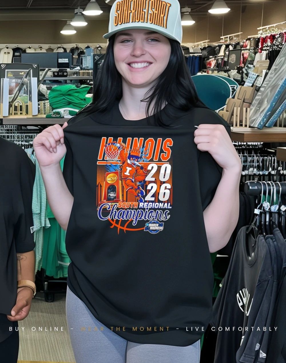 Illinois Basketball 2026 South Regional Champions Final Four shirt