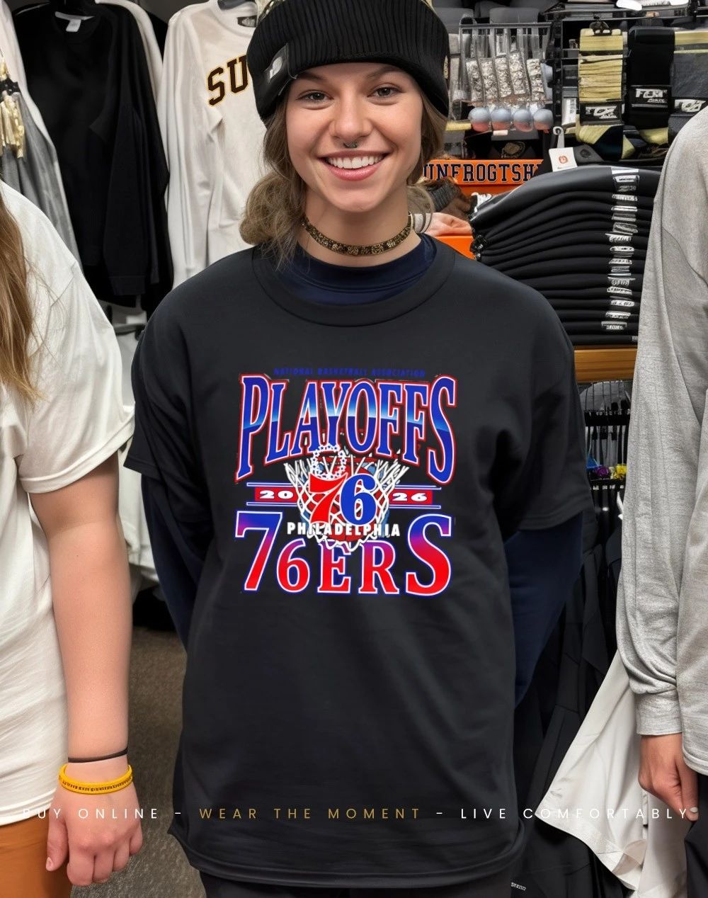 Philadelphia 76ers 2026 Playoff Participant Franklin shirt