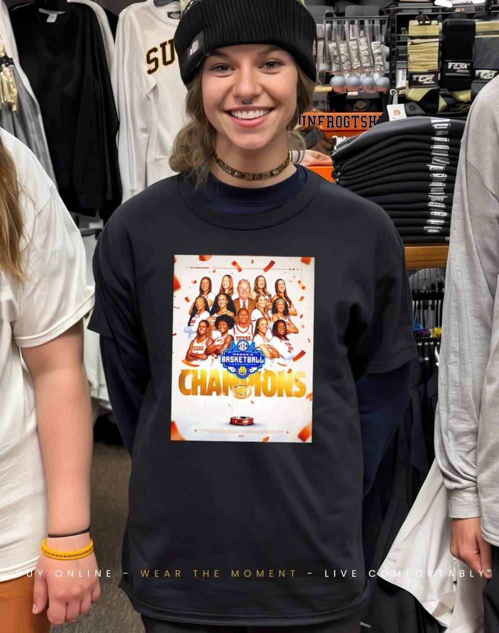Texas Longhorns Women’s Basketball 2026 SEC Tournament Champions poster shirt