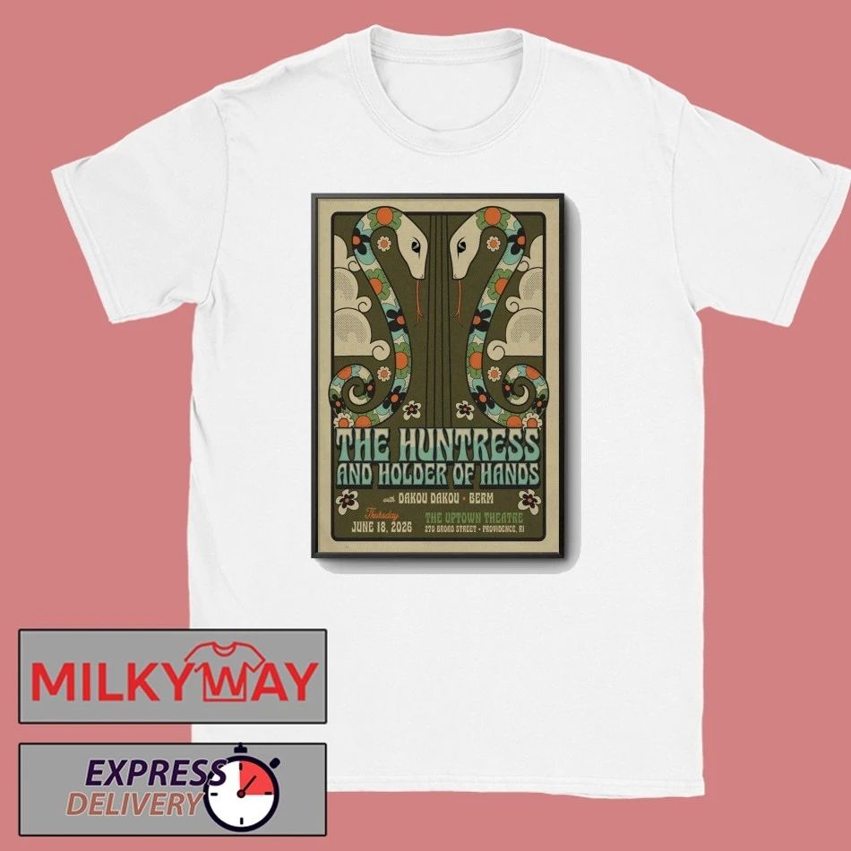 The Huntress And Holder Of Hands In Providence RI On Jun 18 2026 Poster shirt