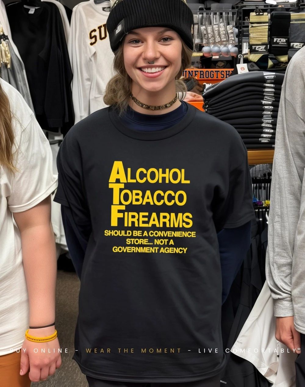 ATF Alcohol Tobacco Firearms should be a convenience shirt