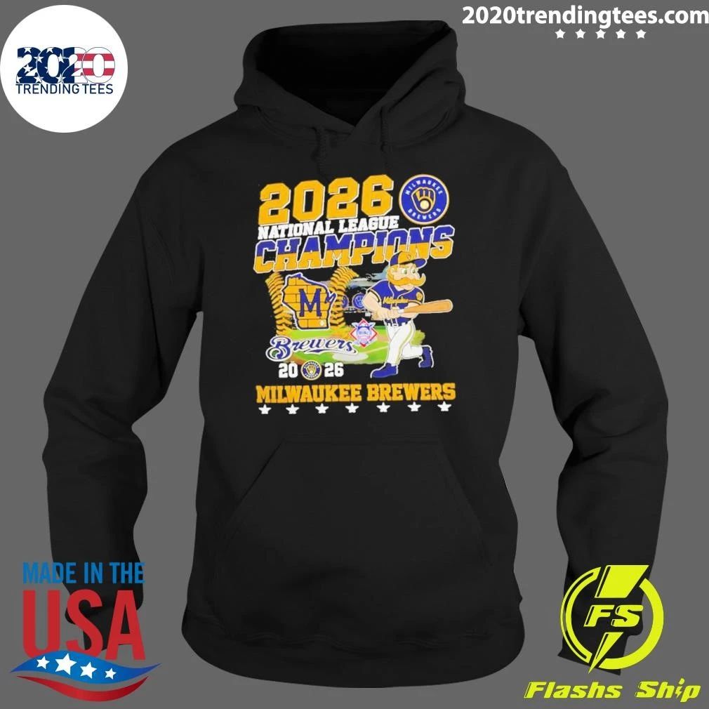 2026 National League Champions Milwaukee Brewers Mascot Shirt