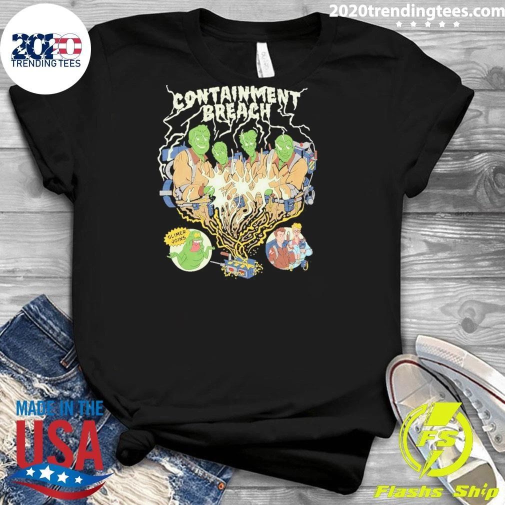 The Real Ghostbusters Containment Breach Shirt