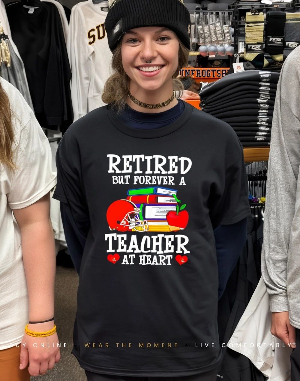 Cleveland Browns Retired But Forever a Teacher At Heart shirt
