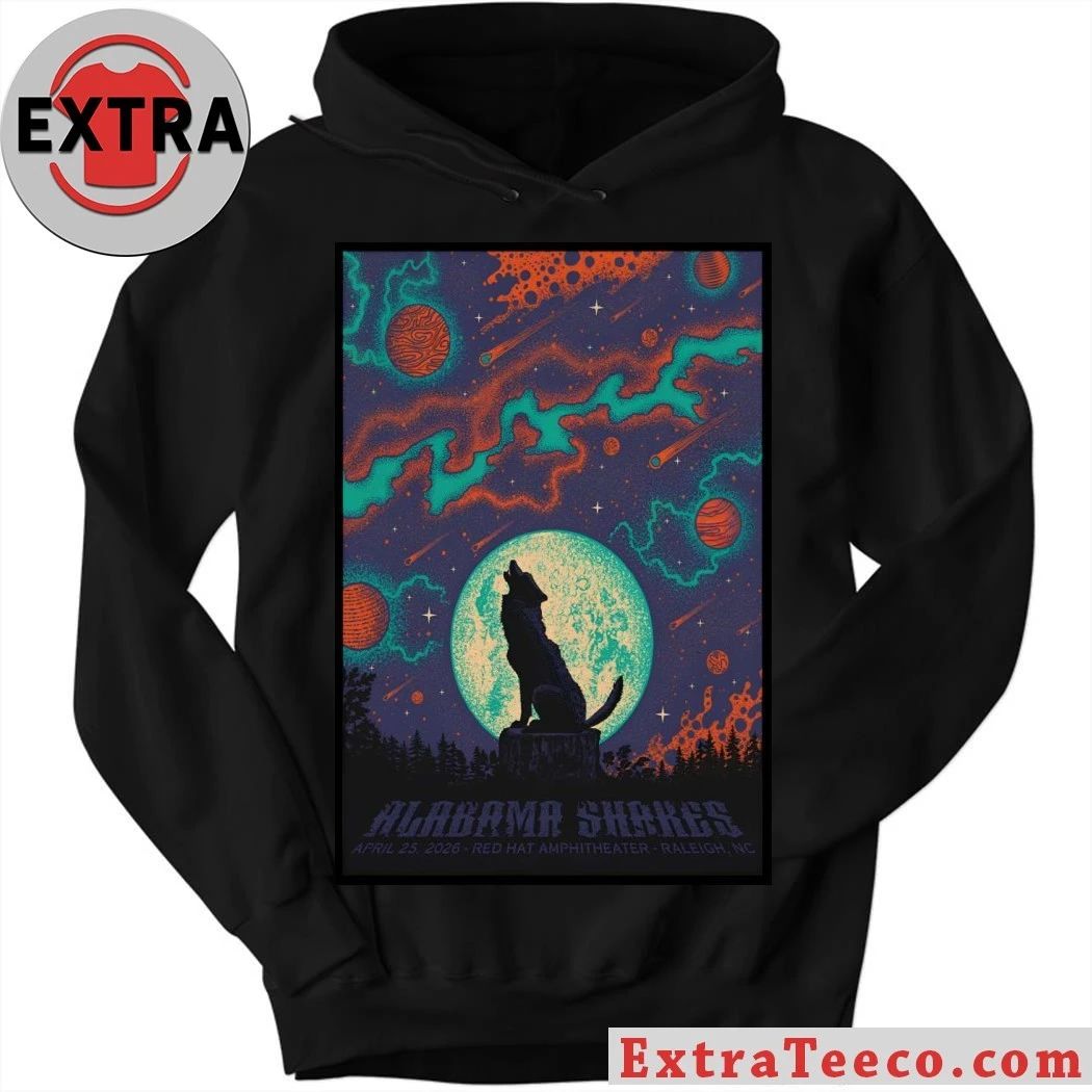 Alabama Shakes At Red Hat Amphitheater On April 25 2026 Poster Shirt
