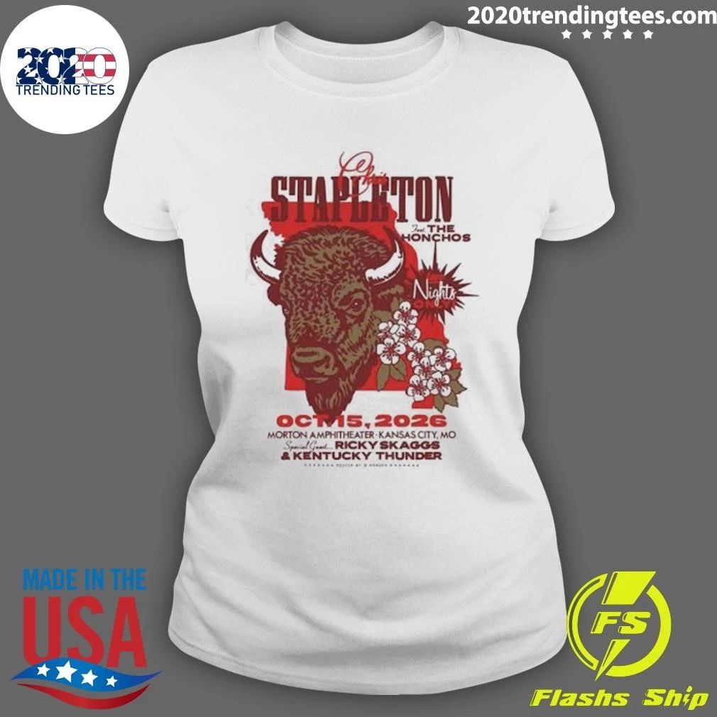 Chris Stapleton In Riverside MO On October 15 2026 Shirt
