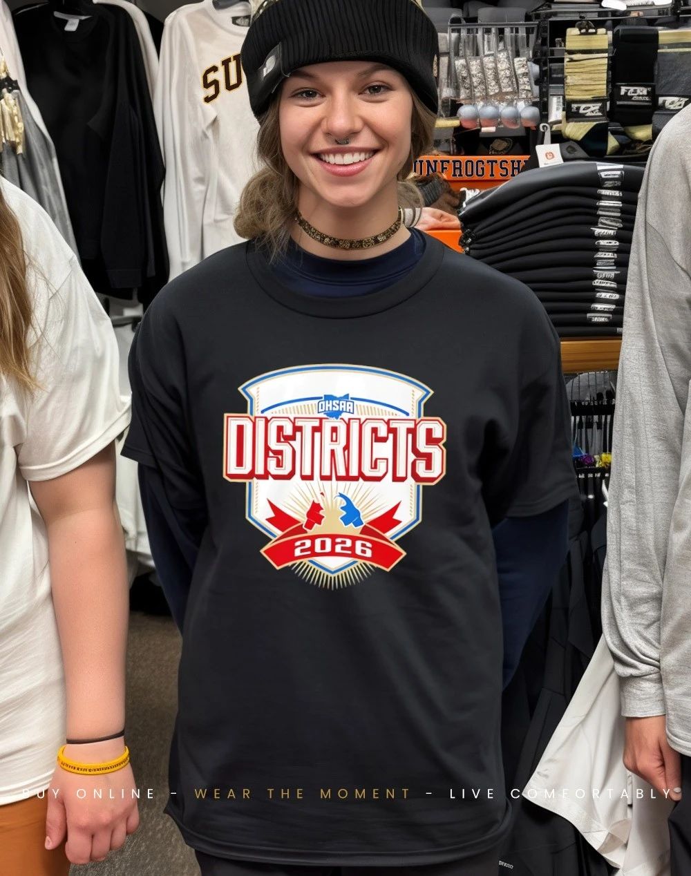 2026 Ohsaa Boys Wrestling Districts shirt