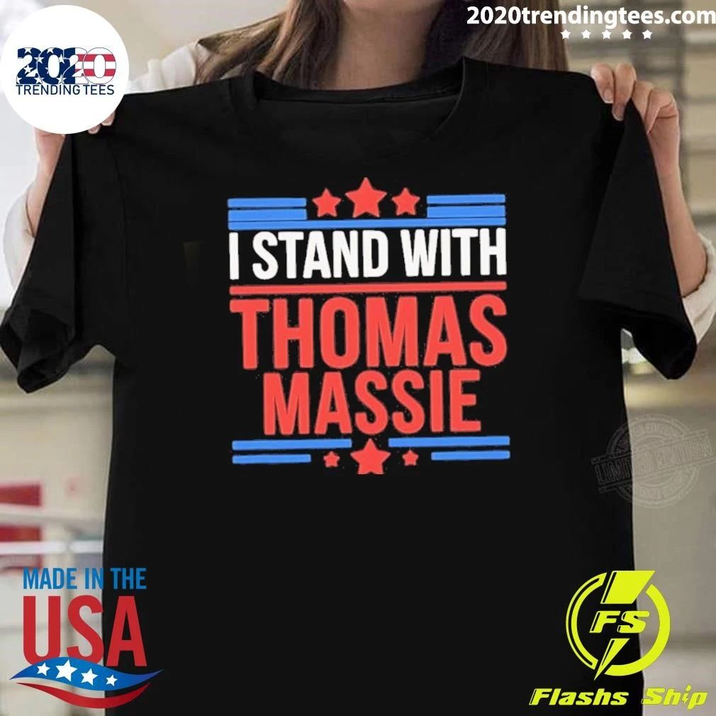 Thomas Massie I Stand With Thomas Massie Shirt