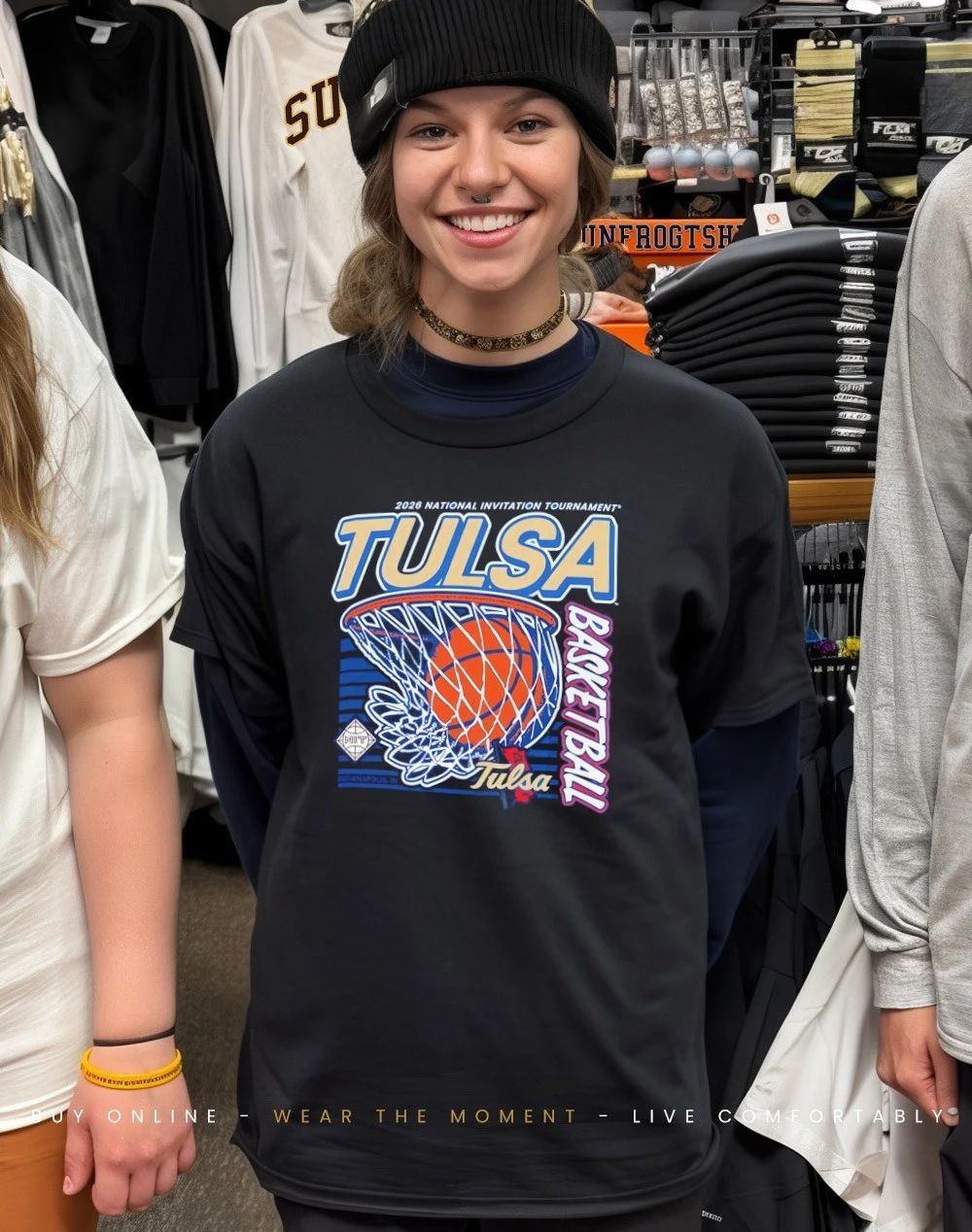 Tulsa Basketball 2026 National Invitation Tournament shirt