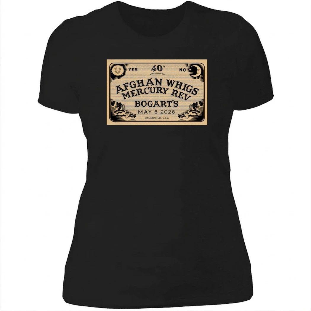 The Afghan Whigs Cincinnati, OH May 6 2026 Poster Shirt