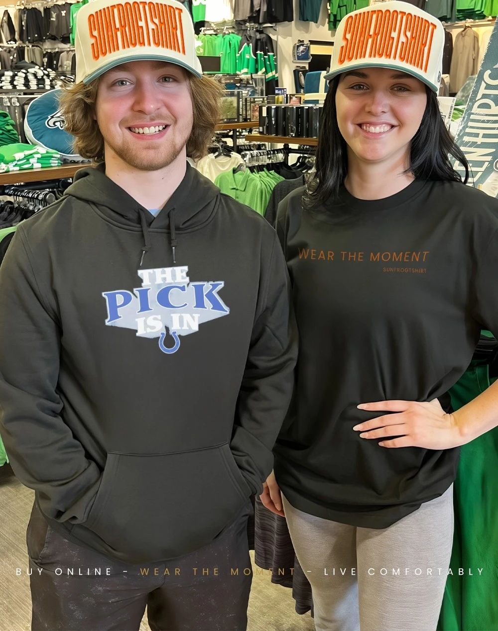 Indianapolis Colts The Pick Is In logo shirt