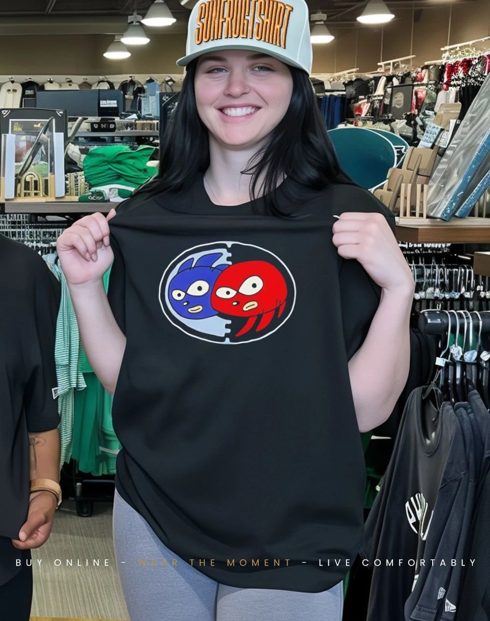 Sanic And Knackles Sega Sanic paint shirt