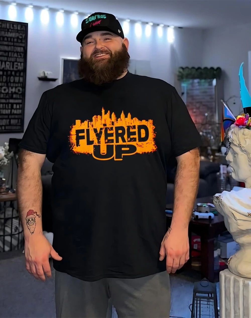 Flyers Flyered Up city skyline shirt