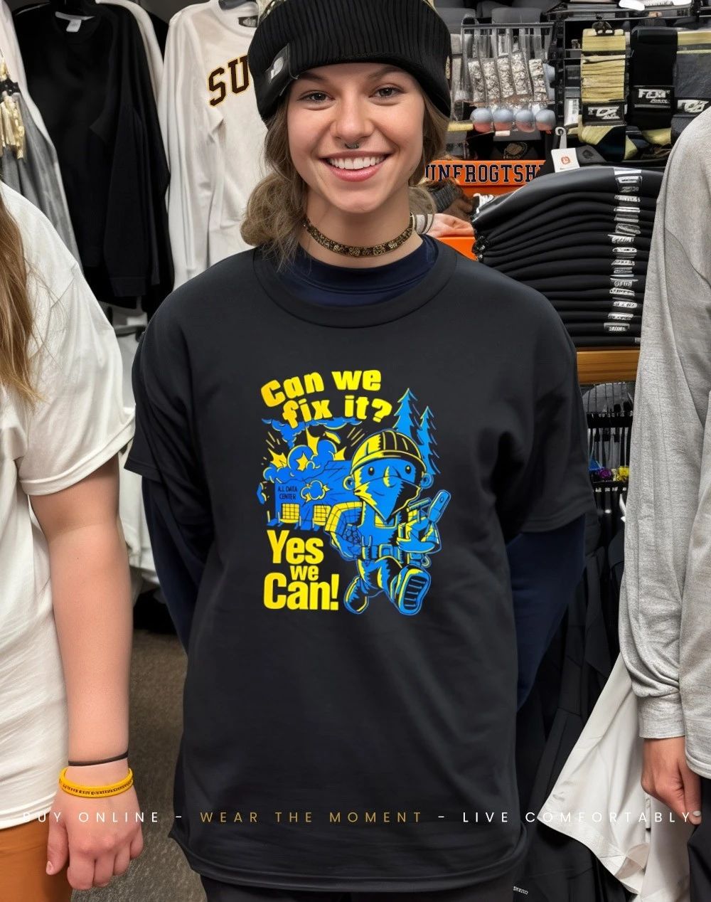 Can we fix it yes we can Clay Graham shirt