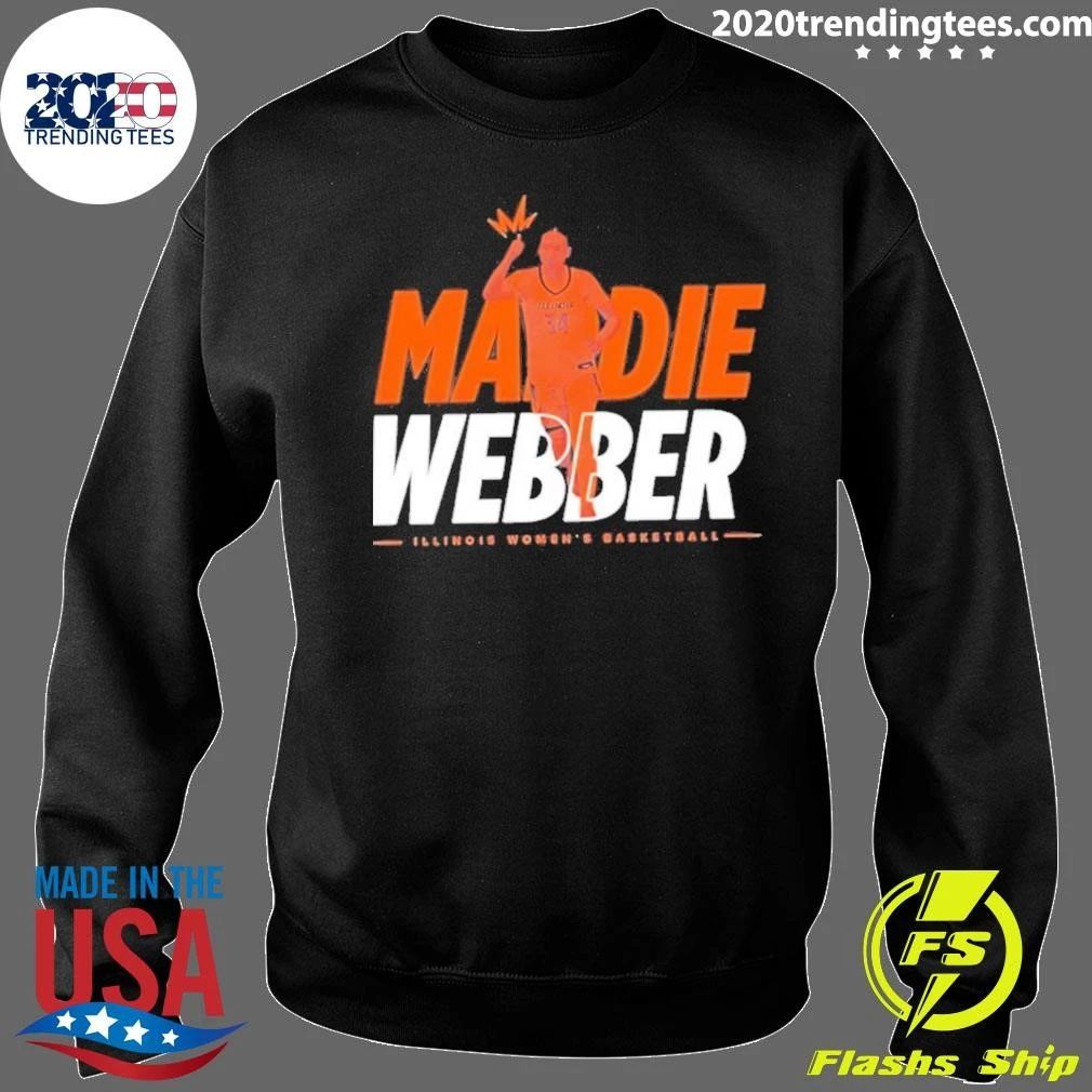 Maddie Webber Illinois Fighting Illini Women’s Basketball Graphic Shirt