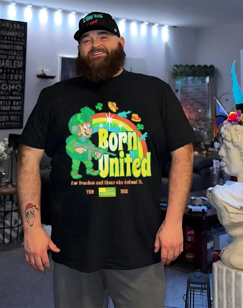 Born United Feelin’ Lucky St. Patrick’s Day shirt