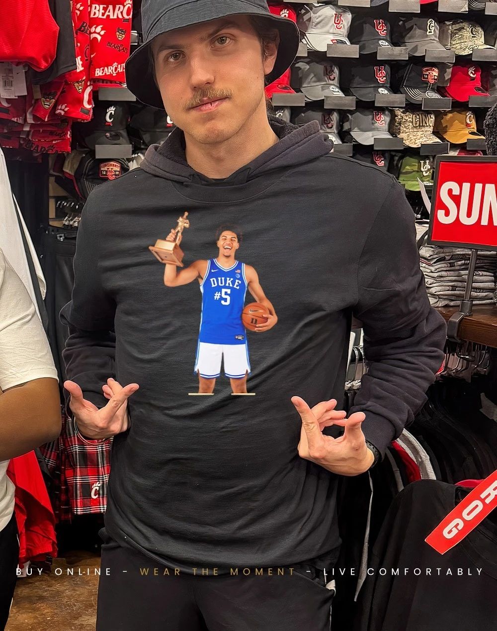 Cameron Boozer Duke Basketball The 2026 Naismith Men’s College Player Of The Year shirt
