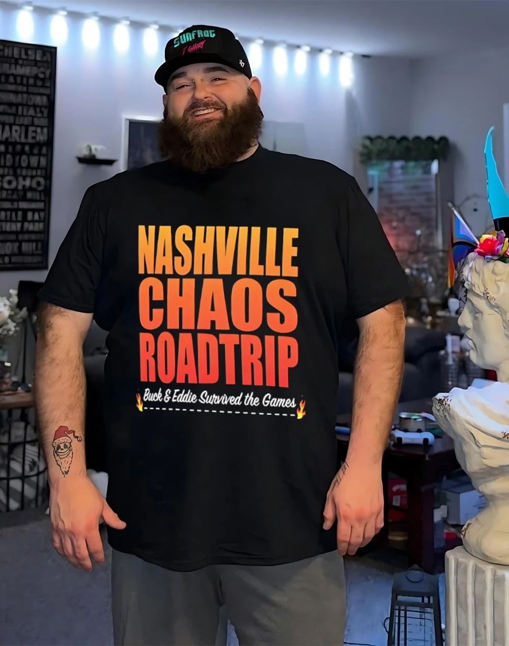 Nashville Chaos Roadtrip Evan Buck Buckley And Eddie Diaz shirt