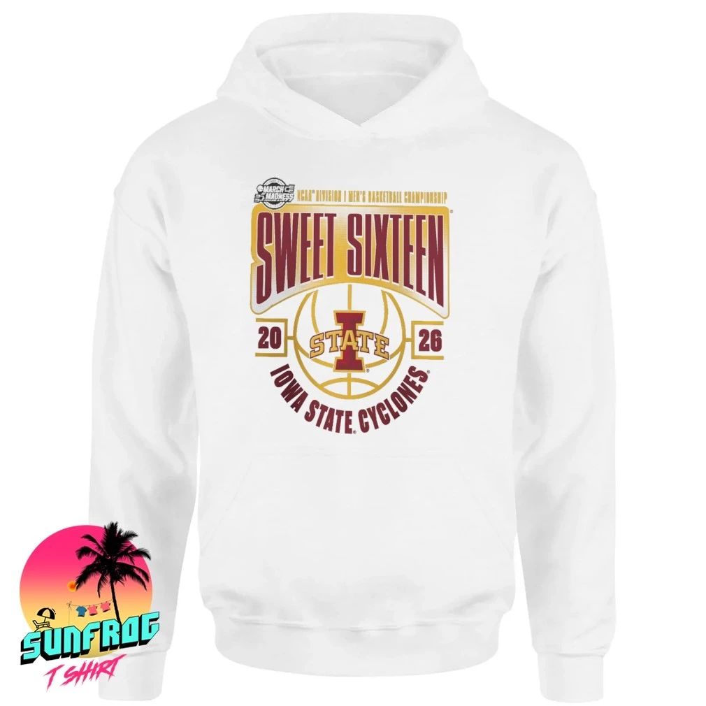 Iowa State Cyclones 2026 NCAA Men’s Basketball Tournament March Madness Sweet 16 shirt