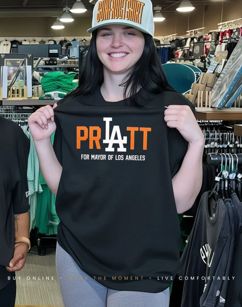 2026 Pratt For Mayor Of Los Angeles Shirt