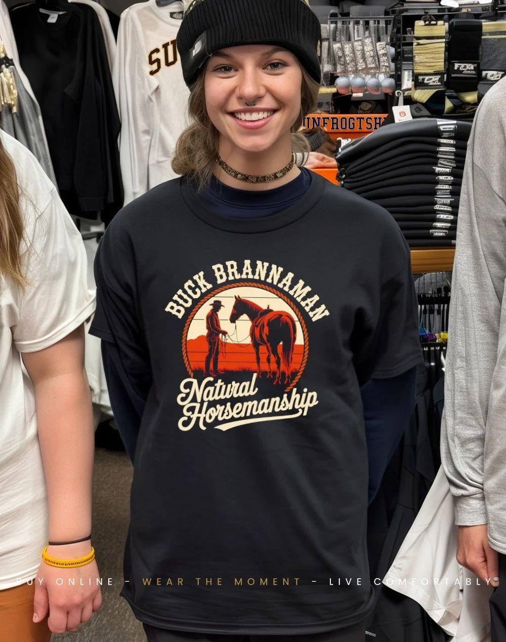 Buck Brannaman National Horsemanship vintage shirt