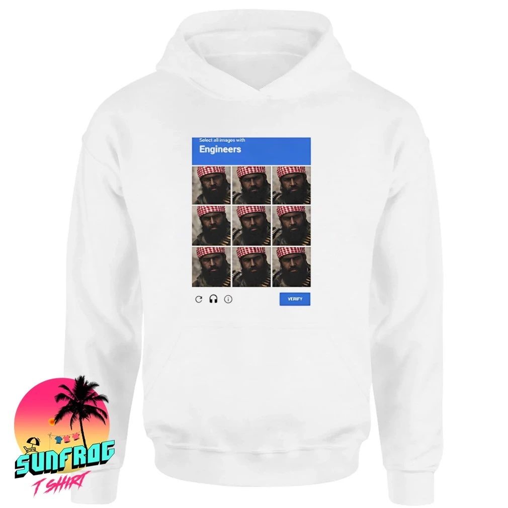 Select all images with engineers captcha graphic shirt