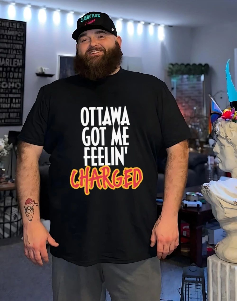 Ottawa got me feelin Charged hockey shirt