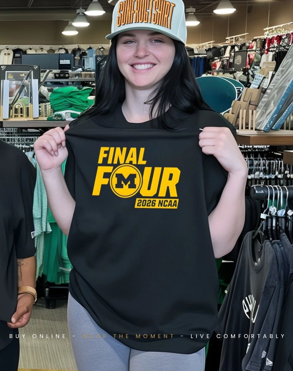 Michigan Wolverines 2026 Final Four NCAA Basketball March Madness shirt