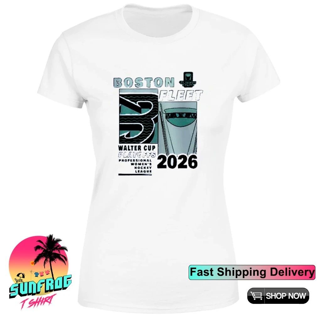 Boston Fleet PWHL Walter Cup Playoffs 2026 shirt