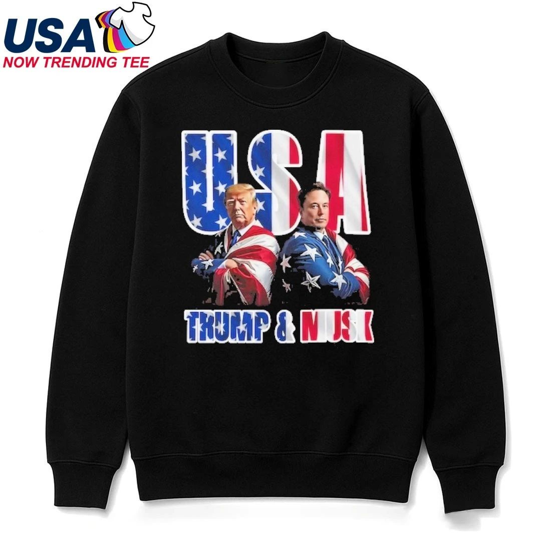 Elon Musk Vs Donald Trump USA Cover Flag American 2025 Shirt
