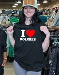 I Love Dolores Huerta heart shirt
