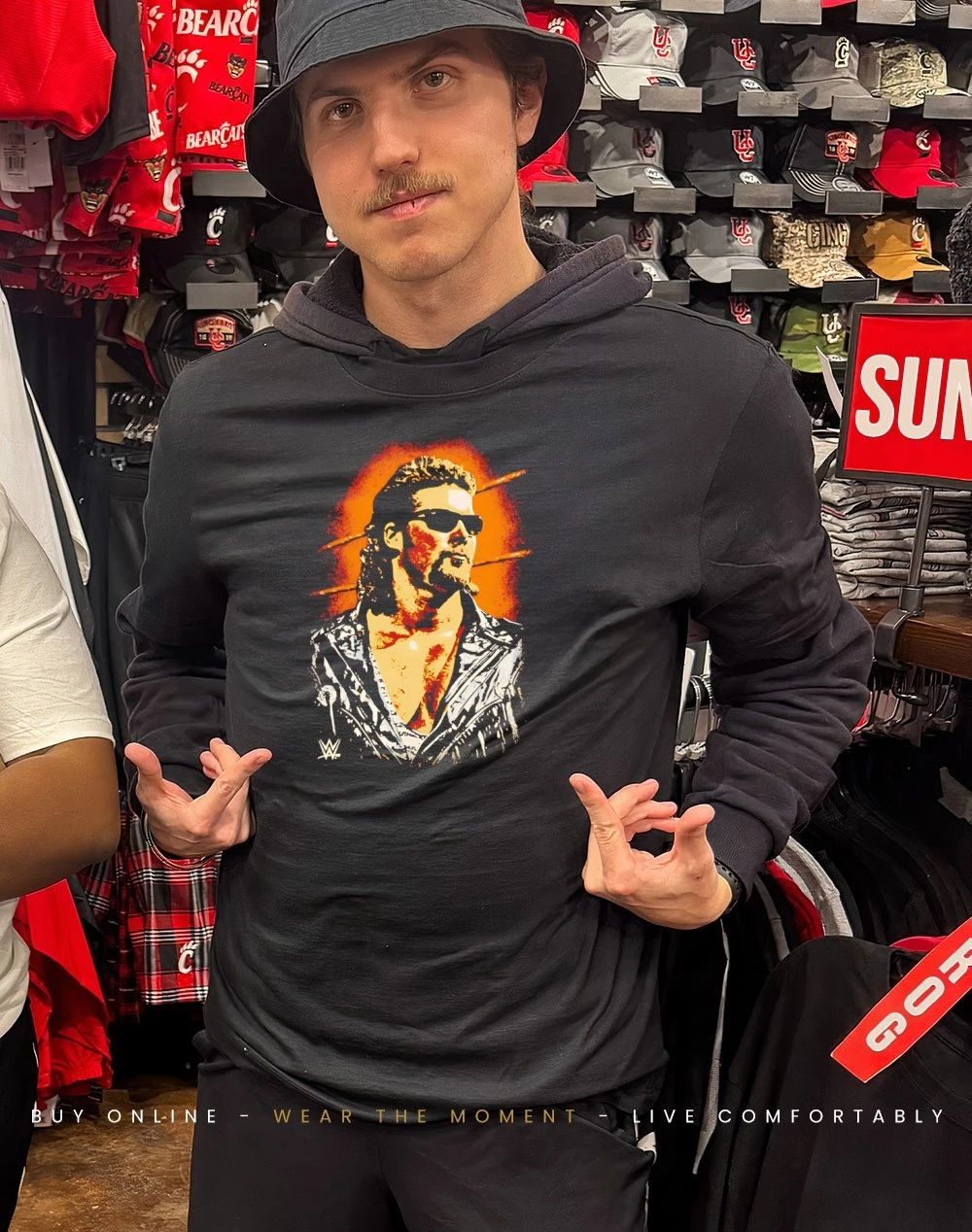 Black Kevin Nash Big Daddy Cool graphic shirt