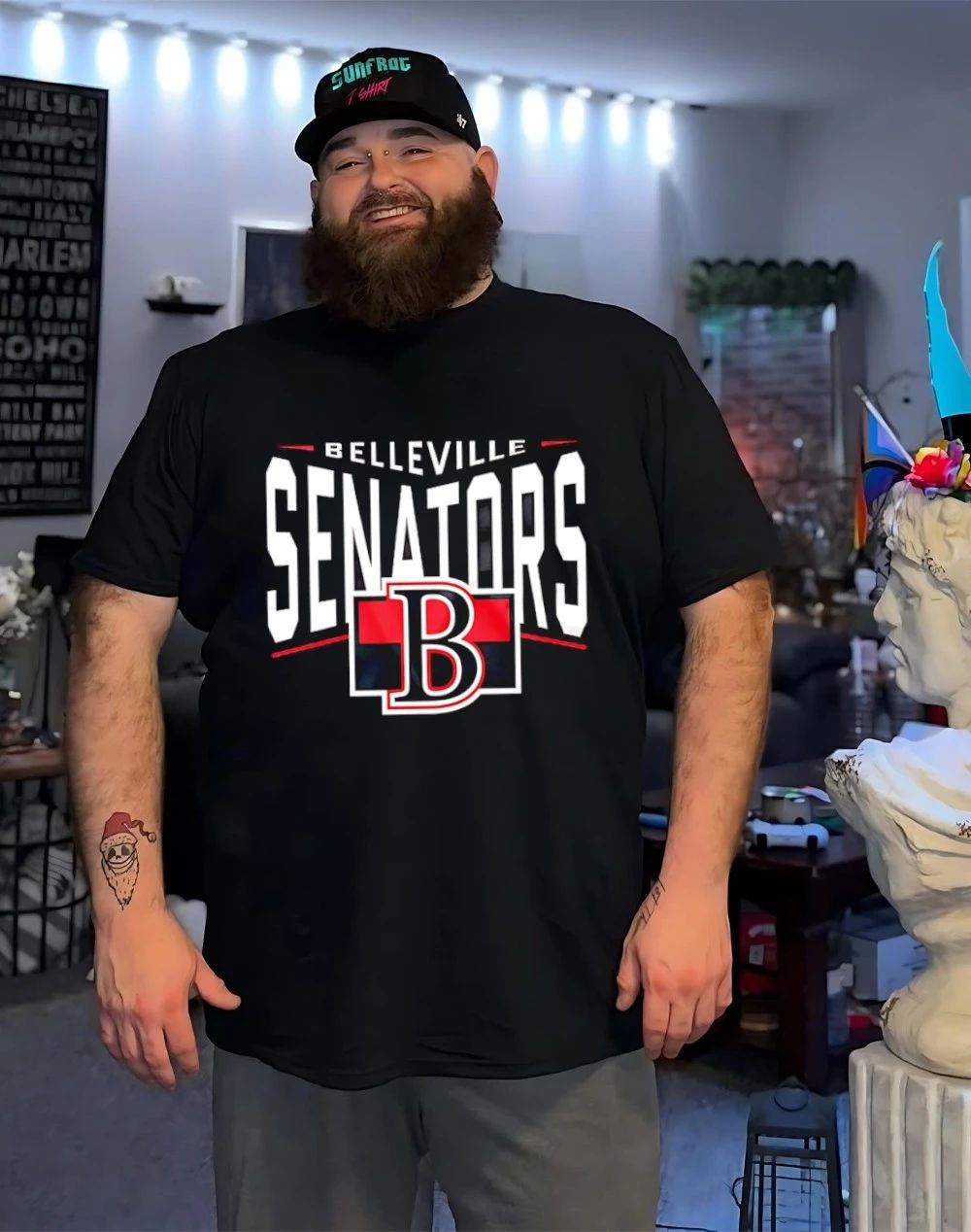 Belleville Senators Full Fandom logo shirt