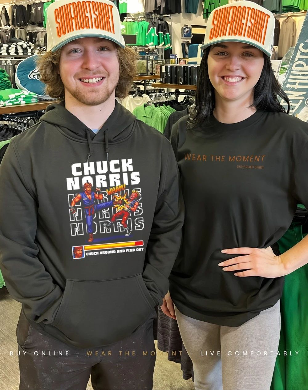 Chuck Norris Chuck Around and Find Out Retro Pixel Art shirt