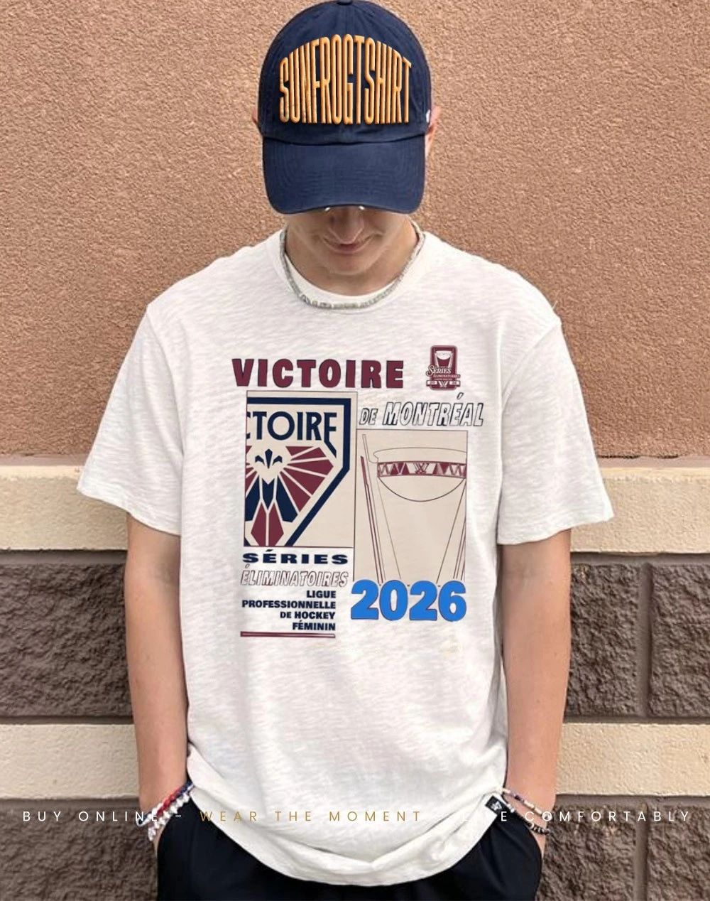 Montréal Victoire fragments 2026 Walter Cup Playoffs shirt