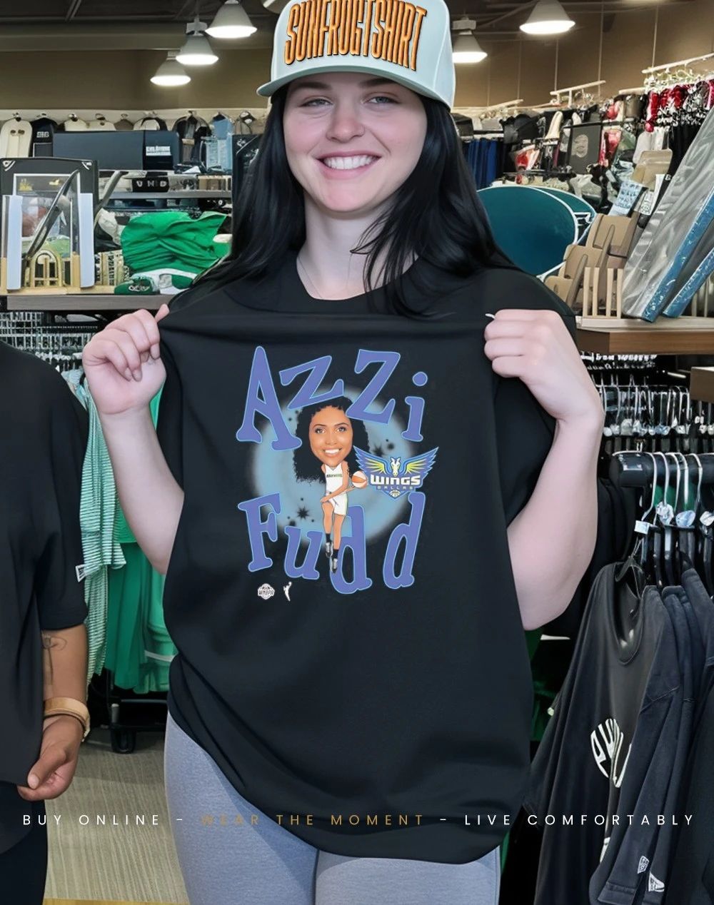 Azzi Fudd Dallas Wings 2026 WNBA Draft shirt