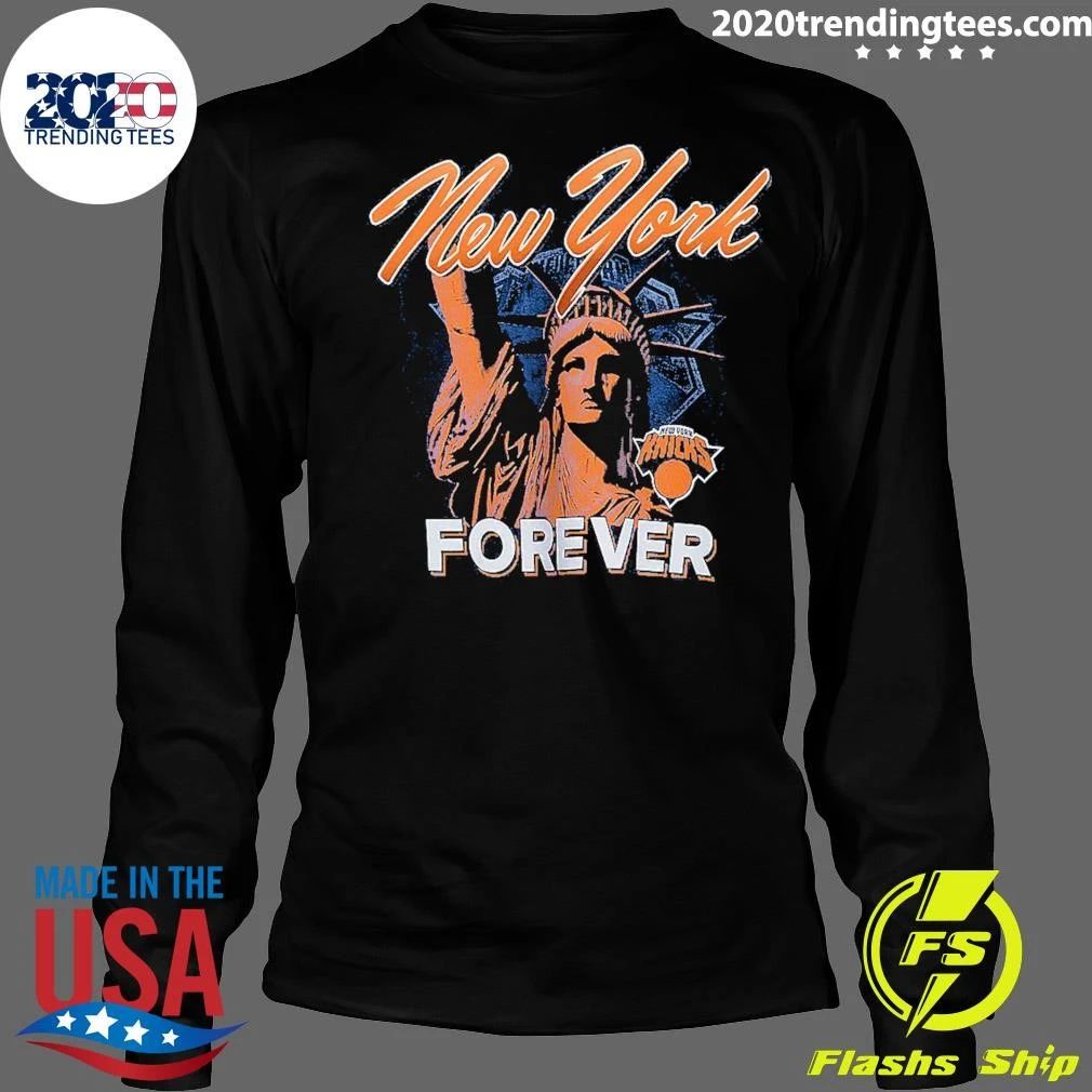 47 Brand Knicks New York Forever Regional Franklin Shirt