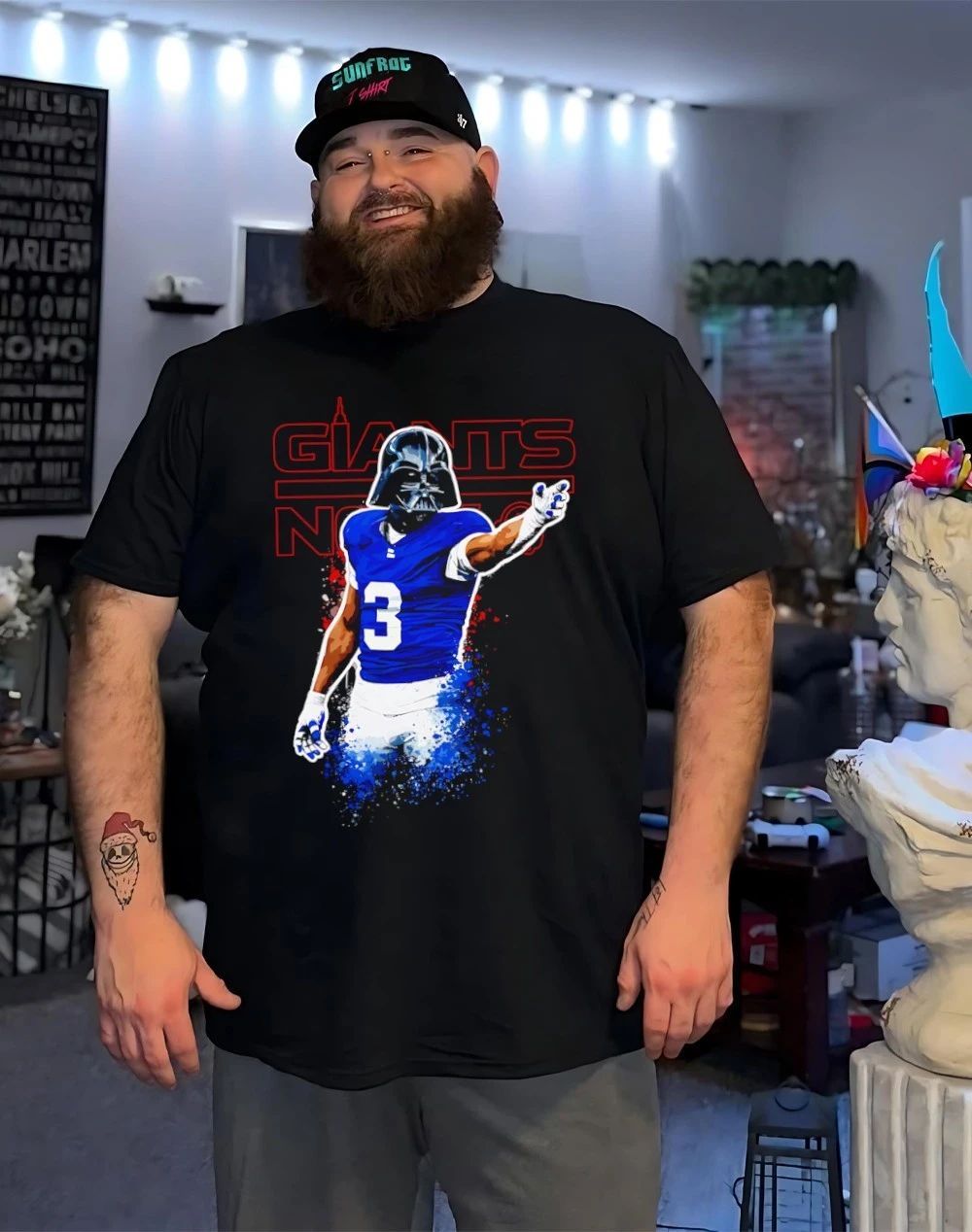 Abdul Carter New York Giants THE FORC3 shirt