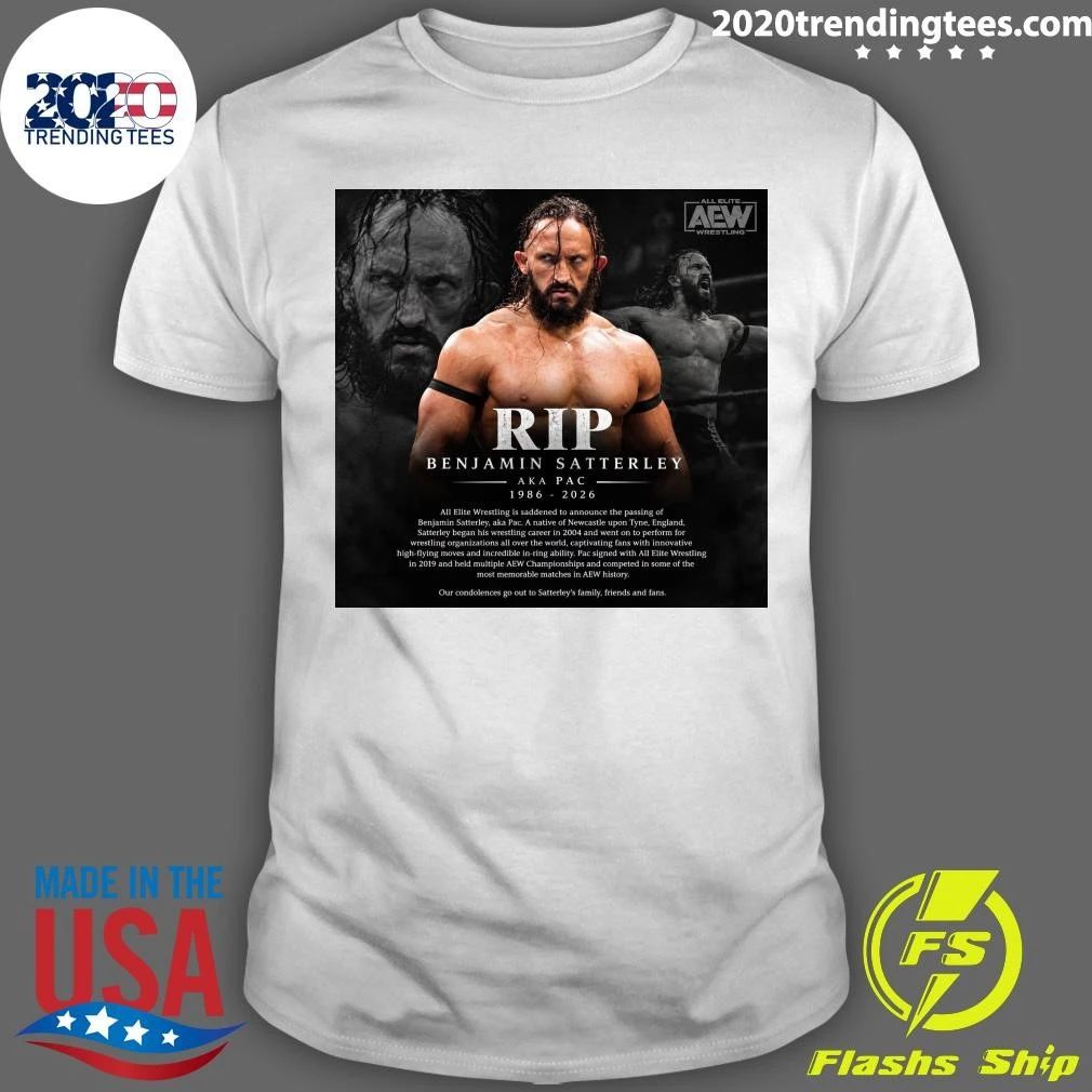 Rip Benjamin Satterley Aka Pac 1986-2026 Shirt