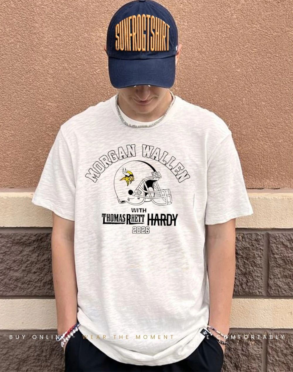 Minnesota Vikings x Morgan Wallen 2026 Still The Problem Tour shirt