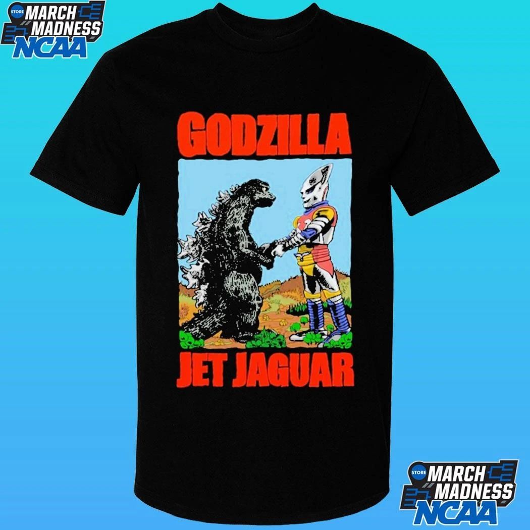 Godzilla & Jet Jaguar Victory Handshake Shirt