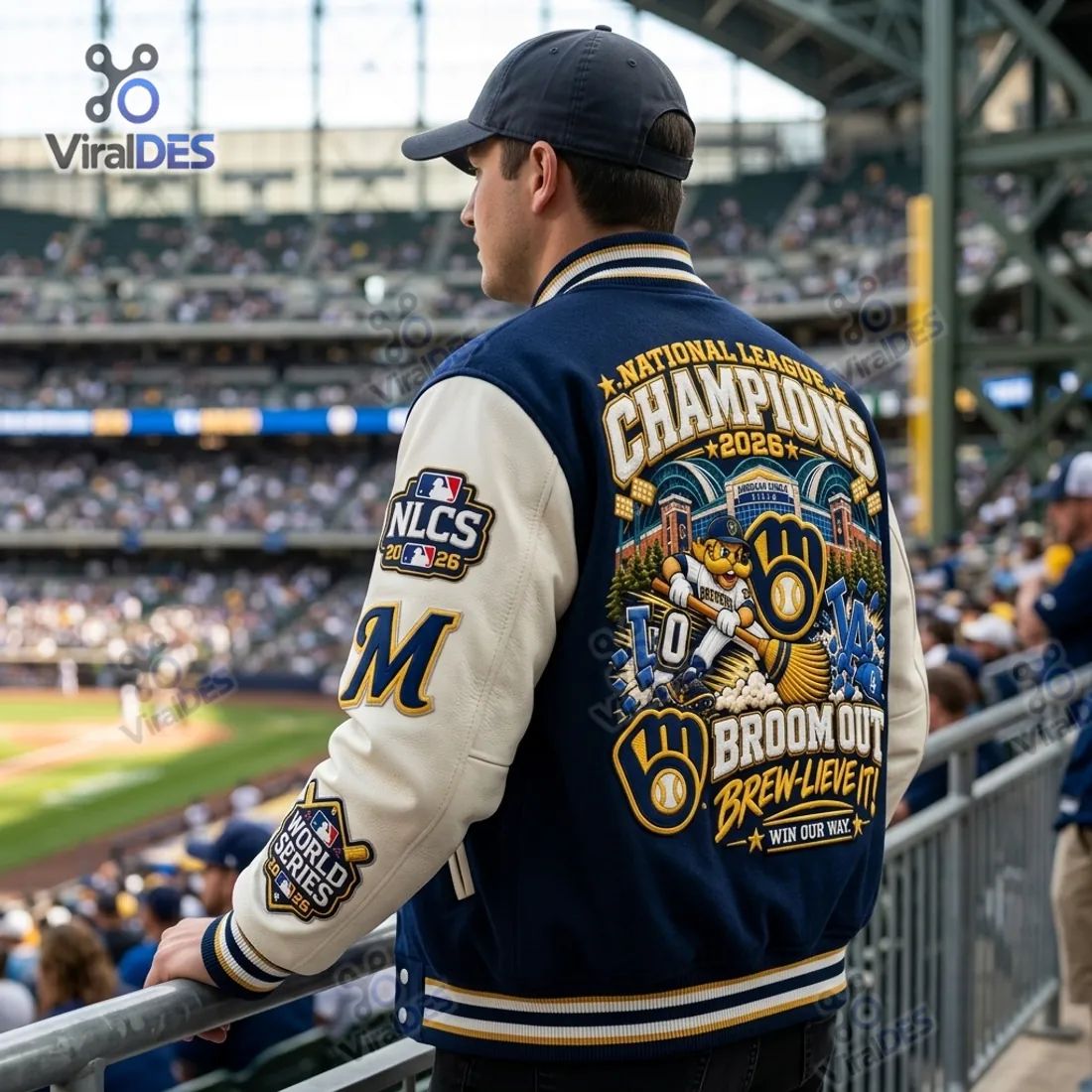 Milwaukee Brewers 2026 World Series Baseball Jacket