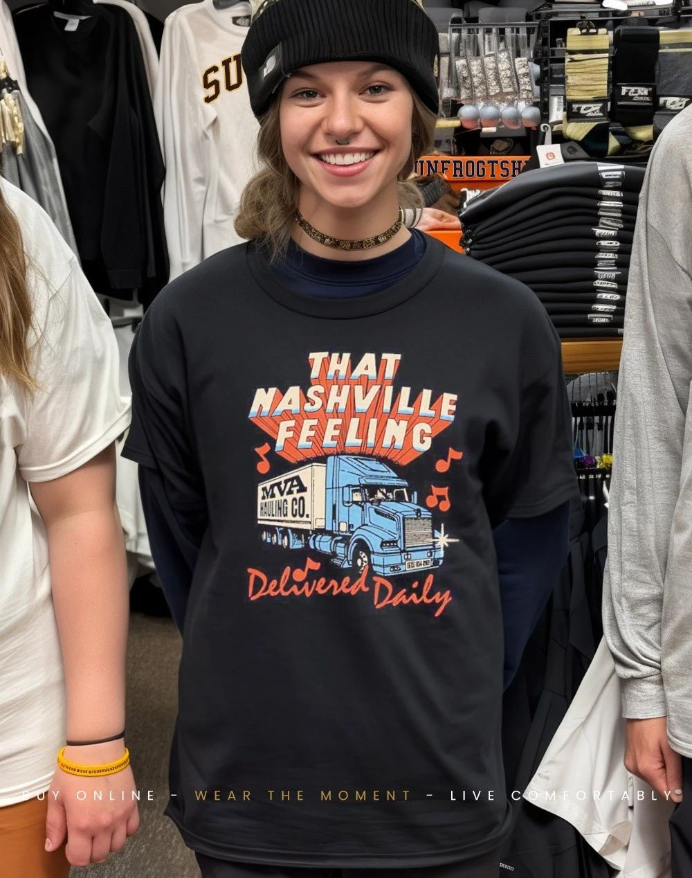MVA Hauling Co. that Nashville feeling delivery daily shirt