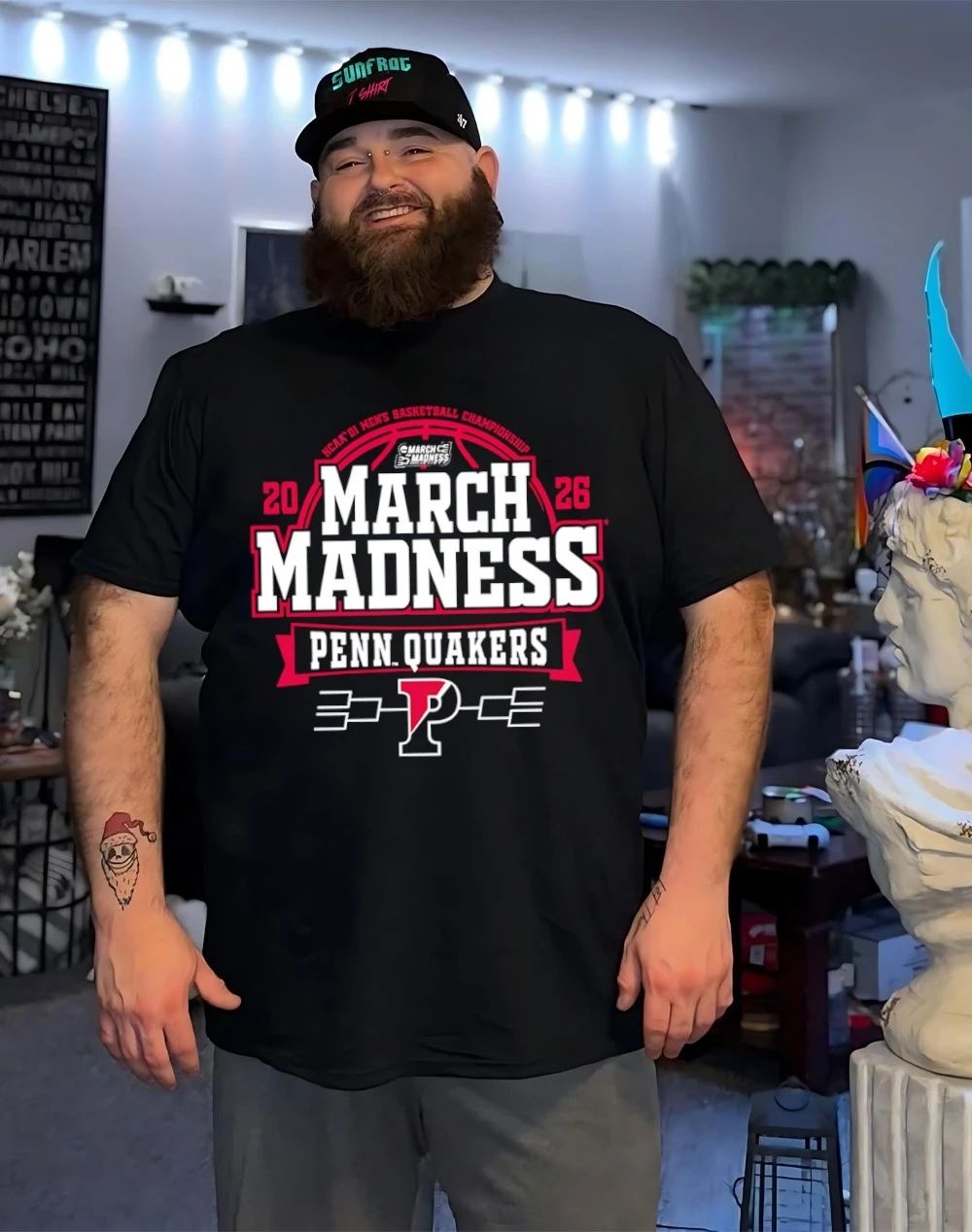 Pennsylvania Quakers 2026 NCAA Men’s Basketball March Madness Bound shirt