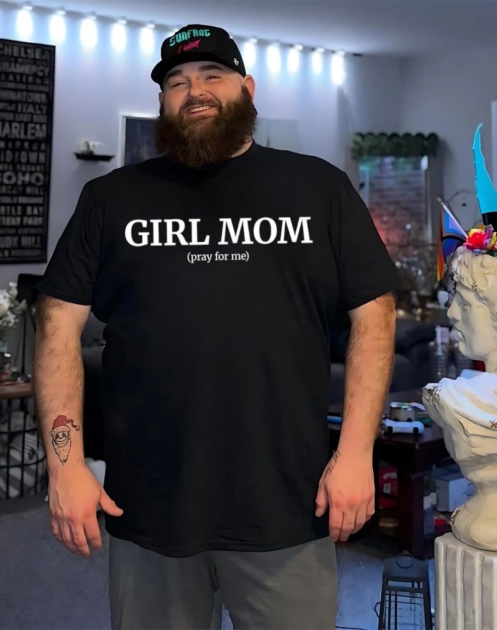 Girl Mom pray for me shirt