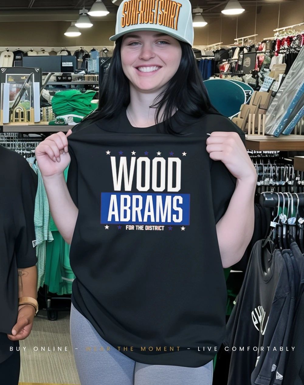 James Wood and CJ Abrams Washington Nationals Wood-Abrams For The District shirt