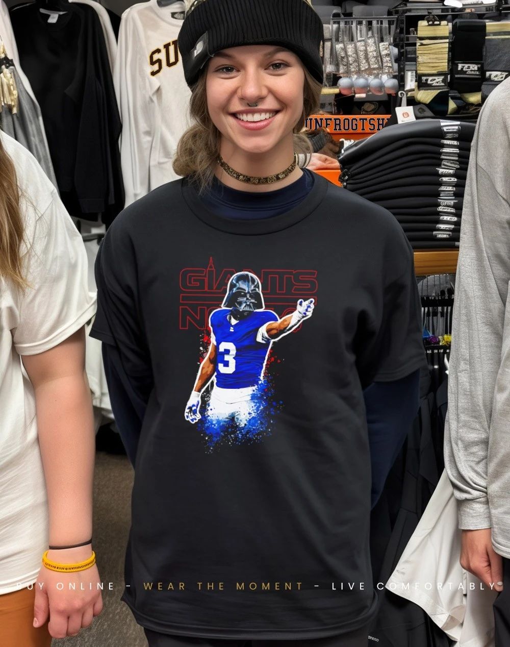 Abdul Carter New York Giants THE FORC3 shirt