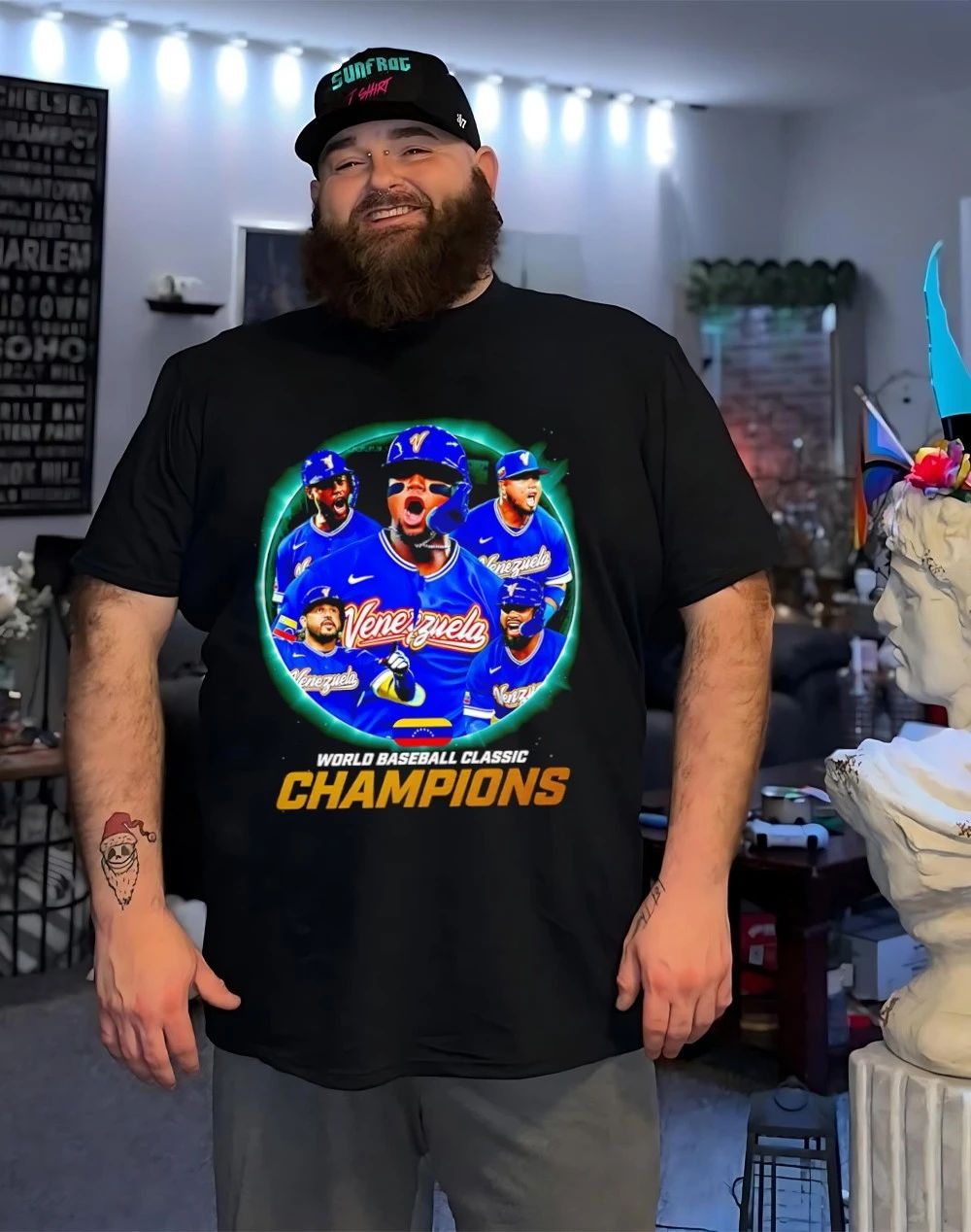 World Baseball Classic Champions 2026 Venezuela baseball shirt
